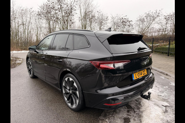 Škoda ENYAQ iV 60 SPORTLINE BLACK-EDITION LEDER APPLE CARPLAY|ANDROID NAVI CLIMATE, TREKHAAK