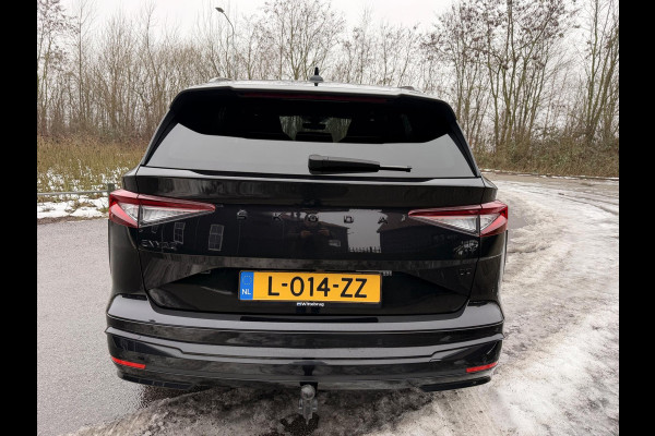 Škoda ENYAQ iV 60 SPORTLINE BLACK-EDITION LEDER APPLE CARPLAY|ANDROID NAVI CLIMATE, TREKHAAK