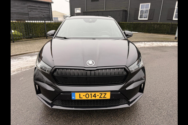 Škoda ENYAQ iV 60 SPORTLINE BLACK-EDITION LEDER APPLE CARPLAY|ANDROID NAVI CLIMATE, TREKHAAK