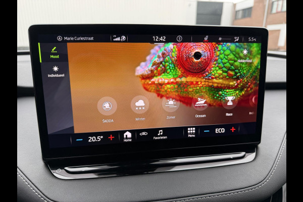 Škoda ENYAQ iV 60 SPORTLINE BLACK-EDITION LEDER APPLE CARPLAY|ANDROID NAVI CLIMATE, TREKHAAK