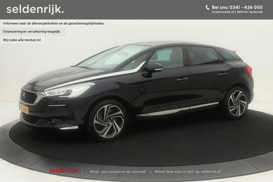 Citroën DS5 2.0 BlueHDi Executive | Panoramadak | Xenon | Sideassist | Premium leder | Climate control | Stoelverwarming