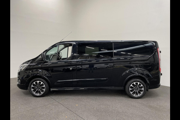 Ford Transit Custom 2.0 TDCI L2H1 Limited Sport Dubbele Cabine Airco Cruise Control Navi Trekhaak 2x schuifdeur apk t/m 10-12-'26