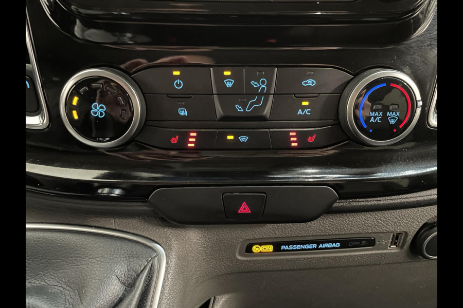 Ford Transit Custom 2.0 TDCI L2H1 Limited Sport Dubbele Cabine Airco Cruise Control Navi Trekhaak 2x schuifdeur apk t/m 10-12-'26
