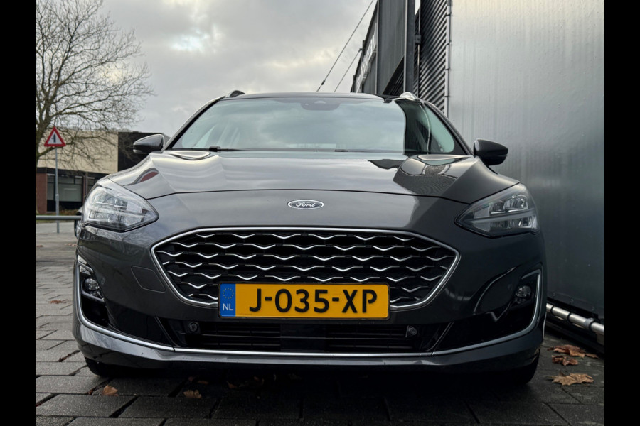 Ford FOCUS Wagon BWJ 11-2020 | 1.5T 150PK Vignale AUTOMAAT | LEER | PANO DAK | TREKHAAK | CAMERA | CLIMA | NAVI | LED | PDC 2X | CARPLAY