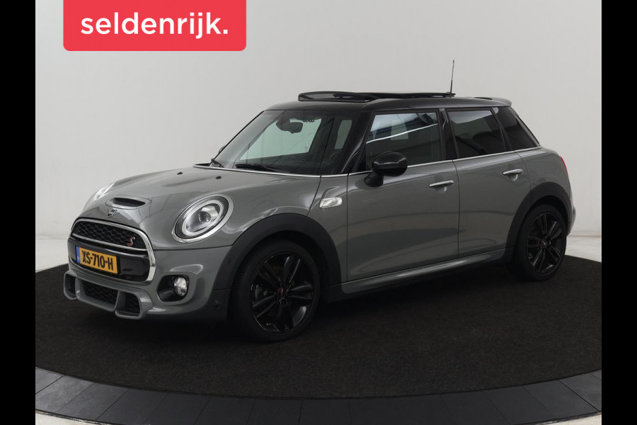 MINI Cooper S 2.0 Knightsbridge Edition | Panoramadak | Leder | Stoelverwarming | Head-Up | Carplay | Harman/Kardon | Navigatie | Climate control | Park Assist | Cruise control | Bluetooth
