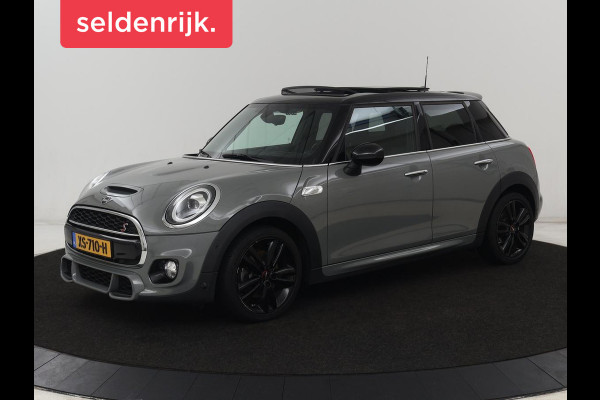 MINI Cooper S 2.0 Knightsbridge Edition | Panoramadak | Leder | Stoelverwarming | Head-Up | Carplay | Harman/Kardon | Navigatie | Climate control | Park Assist | Cruise control | Bluetooth