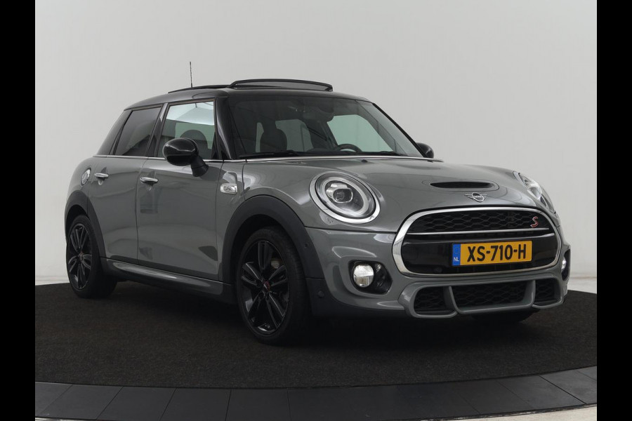 MINI Cooper S 2.0 Knightsbridge Edition | Panoramadak | Leder | Stoelverwarming | Head-Up | Carplay | Harman/Kardon | Navigatie | Climate control | Park Assist | Cruise control | Bluetooth