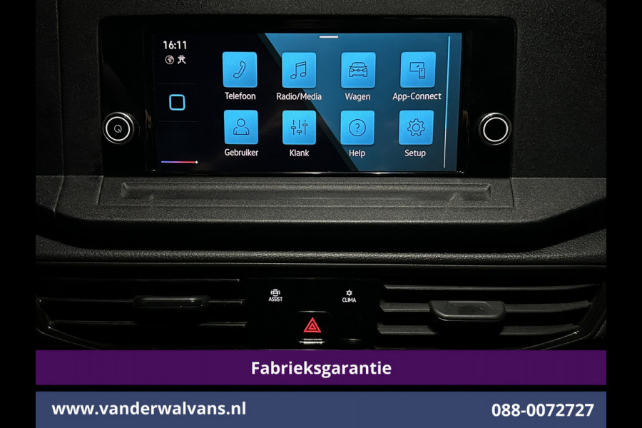 Volkswagen Caddy Cargo Maxi 2.0 TDI 102pk L2H1 Fabrieksgarantie Euro6 Airco | Camera | Apple Carplay | Bumper in de kleur Android Auto, Zijdeur