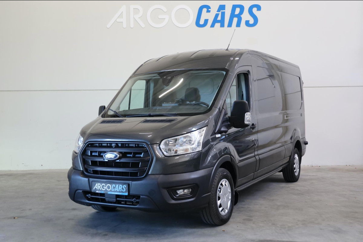 Ford Transit 330 2.0 TDCI L3/H2 AUTOMAAT CAMERA TREKHAAK DRIVER ASS CLIMA TREKHAAK ZEER VOL UITGERUST LEASE V/A €188,- p.m.