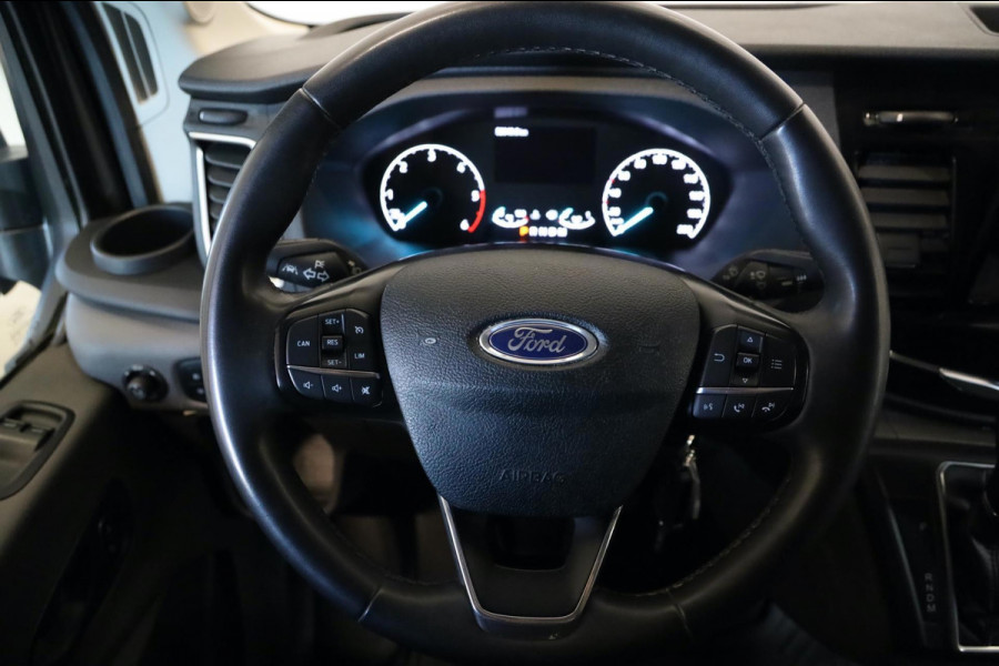 Ford Transit 330 2.0 TDCI L3/H2 AUTOMAAT CAMERA TREKHAAK DRIVER ASS CLIMA TREKHAAK ZEER VOL UITGERUST LEASE V/A €188,- p.m.