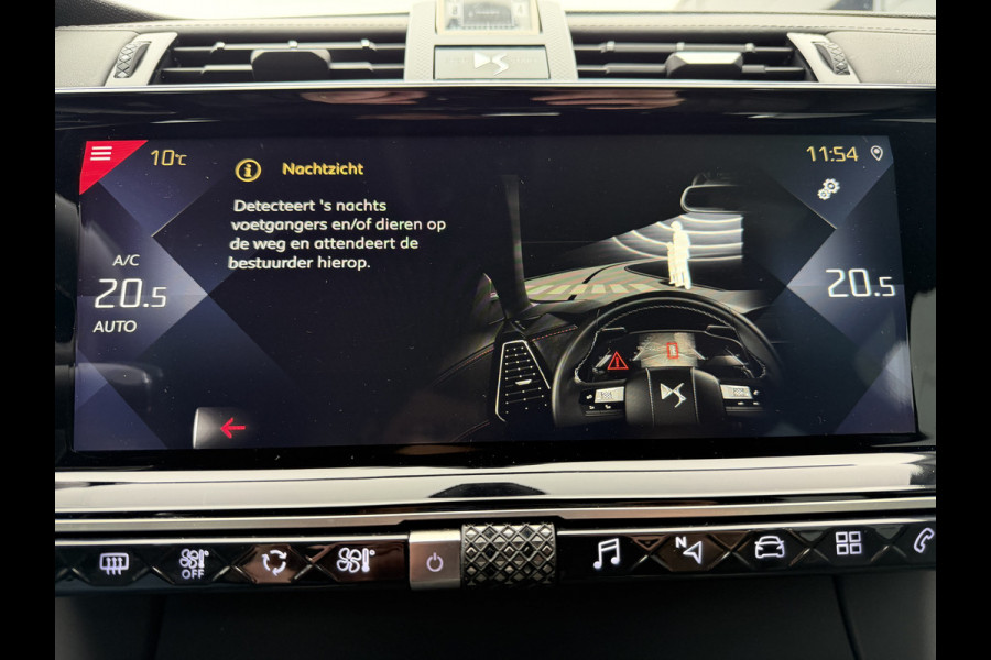 DS Ds 7 Crossback 225pk Rivoli (Elektrisch Schuifdak - Trekhaak - NightVision - 360gr Camera - Leder incl stoelverwarming/Geheugen - LED - Adaptie