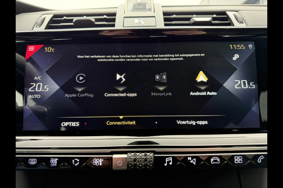 DS Ds 7 Crossback 225pk Rivoli (Elektrisch Schuifdak - Trekhaak - NightVision - 360gr Camera - Leder incl stoelverwarming/Geheugen - LED - Adaptie