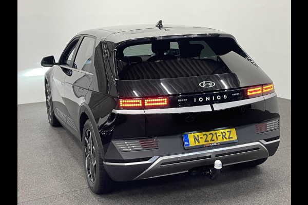 Hyundai IONIQ 5 Style 58 kWh SOH 98% Warmtepomp Airco ECC Navi Carplay Virtual Dashboard Trekhaak PDC VA+ Camera Full LED Adaptive Cruise 19" Velgen