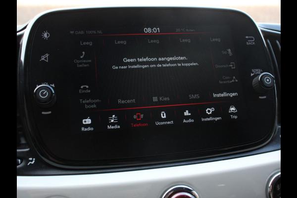 Fiat 500 1.0 Hybrid Dolcevita Panorama dak Control Parkeer Sensoren  Lichtmetalen Velgen Cruise Control