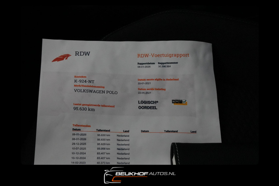 Volkswagen Polo 1.0 TSI Carplay Parkeersensoren Navi Adapt C