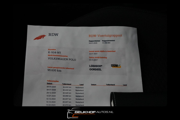 Volkswagen Polo 1.0 TSI Carplay Parkeersensoren Navi Adapt C