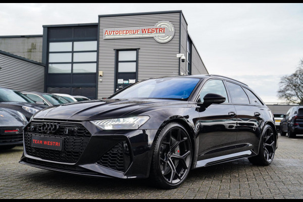 Audi RS6 Avant RS6 TFSI Quattro | B&O Advanced | Dynamic PLUS pakket | Keramisch | 360cam | HuD | Competition Velgen | Nightvision