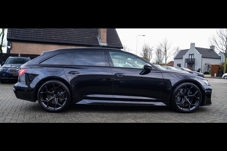 Audi RS6 Avant RS6 TFSI Quattro | B&O Advanced | Dynamic PLUS pakket | Keramisch | 360cam | HuD | Competition Velgen | Nightvision