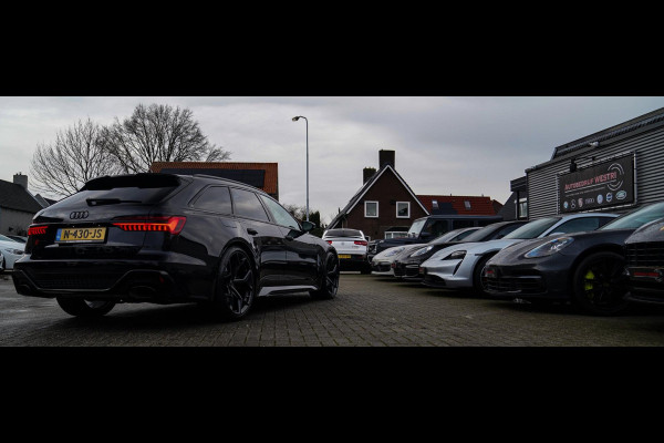 Audi RS6 Avant RS6 TFSI Quattro | B&O Advanced | Dynamic PLUS pakket | Keramisch | 360cam | HuD | Competition Velgen | Nightvision