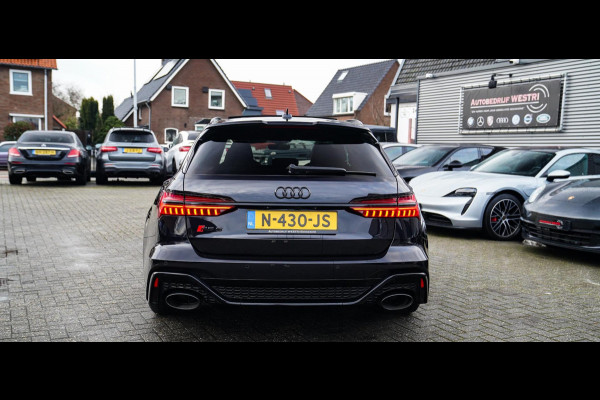 Audi RS6 Avant RS6 TFSI Quattro | B&O Advanced | Dynamic PLUS pakket | Keramisch | 360cam | HuD | Competition Velgen | Nightvision