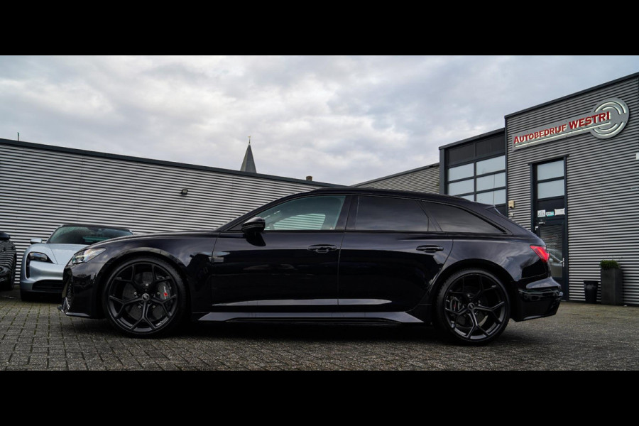 Audi RS6 Avant RS6 TFSI Quattro | B&O Advanced | Dynamic PLUS pakket | Keramisch | 360cam | HuD | Competition Velgen | Nightvision