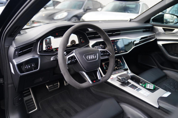 Audi RS6 Avant RS6 TFSI Quattro | B&O Advanced | Dynamic PLUS pakket | Keramisch | 360cam | HuD | Competition Velgen | Nightvision