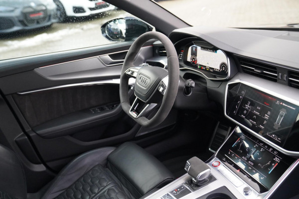 Audi RS6 Avant RS6 TFSI Quattro | B&O Advanced | Dynamic PLUS pakket | Keramisch | 360cam | HuD | Competition Velgen | Nightvision