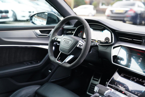 Audi RS6 Avant RS6 TFSI Quattro | B&O Advanced | Dynamic PLUS pakket | Keramisch | 360cam | HuD | Competition Velgen | Nightvision