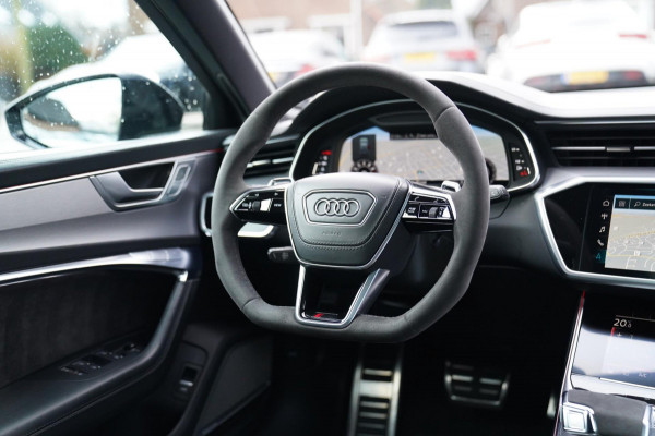 Audi RS6 Avant RS6 TFSI Quattro | B&O Advanced | Dynamic PLUS pakket | Keramisch | 360cam | HuD | Competition Velgen | Nightvision
