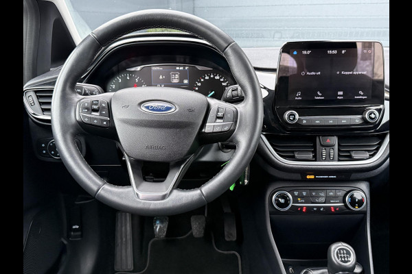 Ford Fiesta 1.0 EcoBoost Hybrid ST-Line X Navi,125pk,6 Bak,Carplay,Camera,Stoelverw,Stuurverw,Clima,Cruise,Pdc V+A,Lm velgen,N.A.P,Apk tot 04-2027