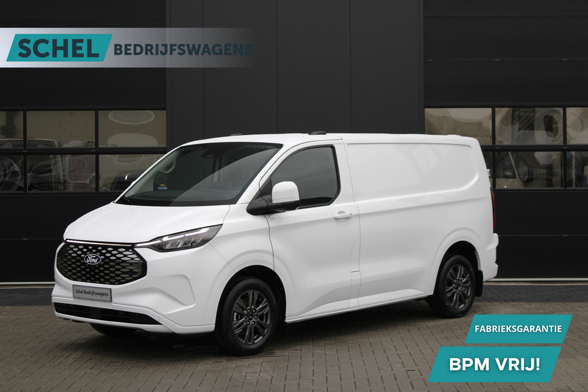 Ford E-Transit Cust. 320 L1H1 Limited 65 kWh 218pk - Trekhaak - Pro Power - Stoelverwarming - Carplay/Android - Camera - Rijklaar
