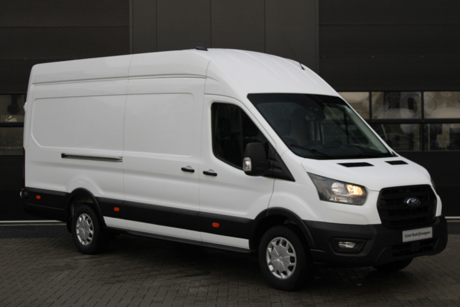 Ford Transit 350 2.0 TDCI L4H3 Trend RWD 130pk - Spiegel Camera - Cruise - Carplay - Airco - PDC - Rijklaar