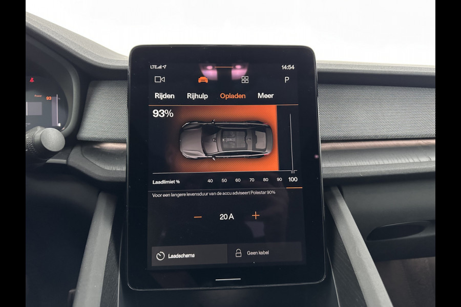 Polestar 2 Long Range Dual Motor Launch Edition 78kWh [ 3-Fase ] (INCL.BTW) *PANO | NAVI-FULLMAP | FULL-LED | ADAPTIVE-CRUISE | BLIND-SPOT | TOP-VIEW | KEYLESS | LANE-ASSIST | DIGI-COCKPIT | CARPLAY | DAB+ | HEATED-COMFORTSEATS | ECC | MEMORY-PACK | PDC |