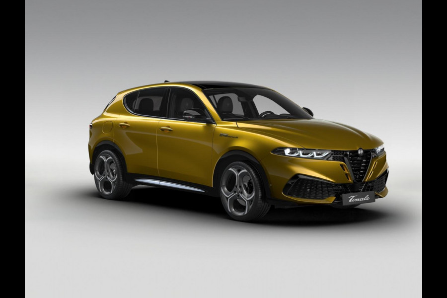 Alfa Romeo Tonale Ibrida Plug-In Q4 270pk AWD Sport Speciale | Pack Tech | Schuif/Kanteldak | Giallo Ocra | Matrix Led | Harman Kardon