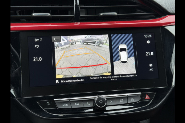 Opel CORSA-E BWJ 10-2020 | GS Line 136PK 50 kWh | PANO DAK | CLIMA | LEDER/STOF | NAVI | STOELVERW | CRUISE | 17'' LMV | PARK PILOT |