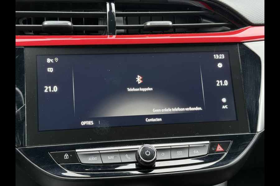 Opel CORSA-E BWJ 10-2020 | GS Line 136PK 50 kWh | PANO DAK | CLIMA | LEDER/STOF | NAVI | STOELVERW | CRUISE | 17'' LMV | PARK PILOT |