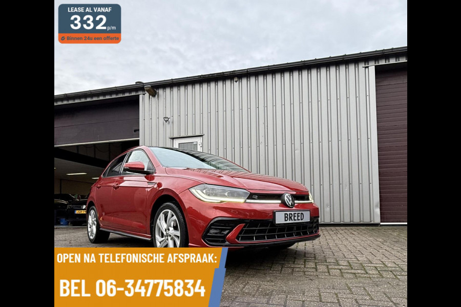 Volkswagen Polo 1.0 TSI DSG 110pk 3x R-Line Acc CarPlay Nav Stoelverw Pano