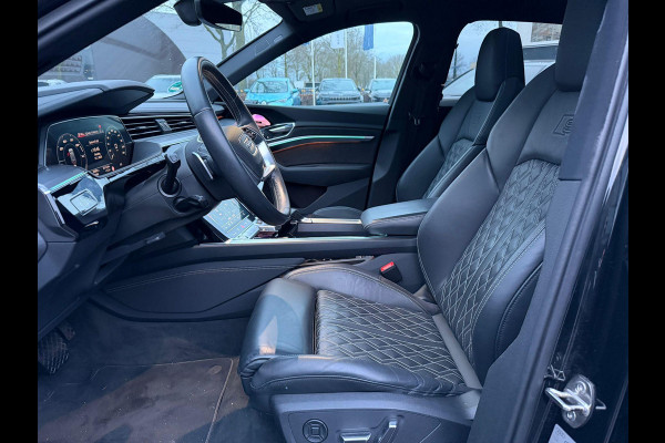 Audi e-tron e-tron 55 quattro advanced 95 kWh S LINE | CRUISE CONTROL ADAPTIVE | LEDEREN+ ELECTR. STOELEN+ GEHEUGEN |  B&O AUDIO | PANORAMADAK | TREKHAAK