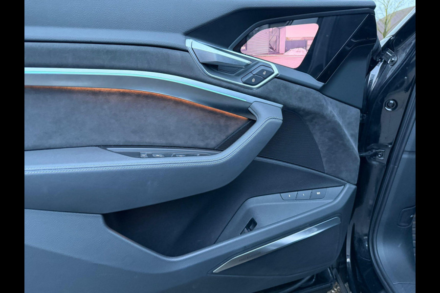Audi e-tron e-tron 55 quattro advanced 95 kWh S LINE | CRUISE CONTROL ADAPTIVE | LEDEREN+ ELECTR. STOELEN+ GEHEUGEN |  B&O AUDIO | PANORAMADAK | TREKHAAK