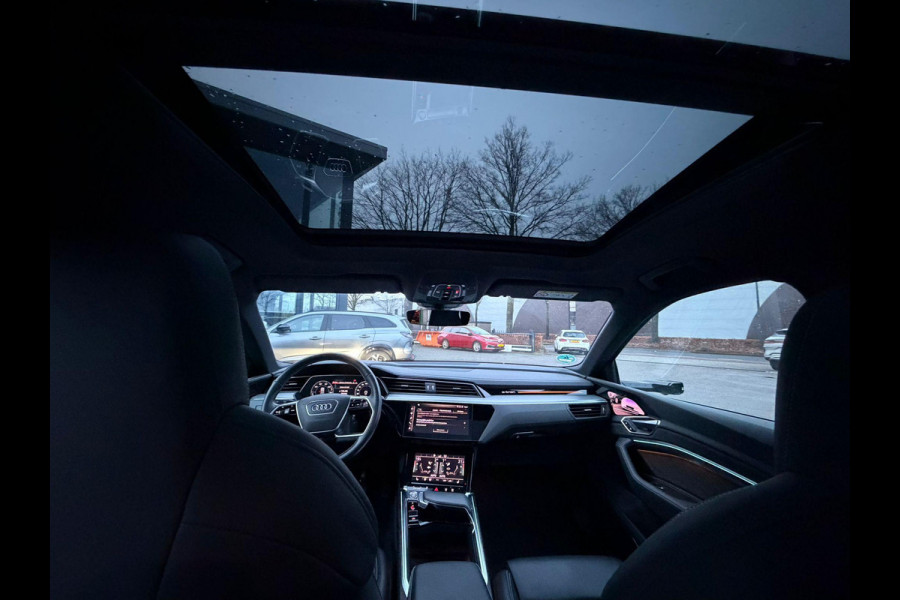 Audi e-tron e-tron 55 quattro advanced 95 kWh S LINE | CRUISE CONTROL ADAPTIVE | LEDEREN+ ELECTR. STOELEN+ GEHEUGEN |  B&O AUDIO | PANORAMADAK | TREKHAAK
