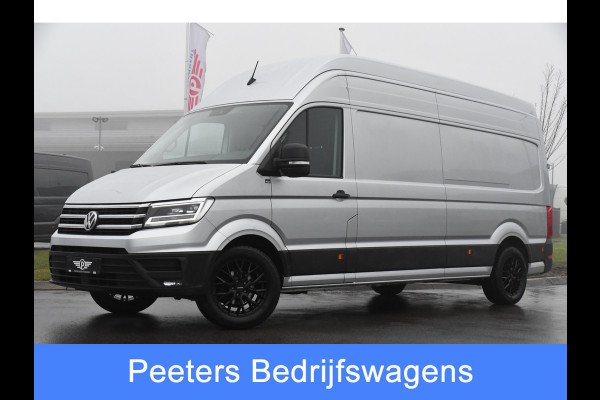 Volkswagen Crafter 35 2.0 TDI L4H4 Highline Adaptieve Cruise, Camera, Carplay, LED, Clima, Automaat, Sensoren, 177pk, Trekhaak, Sensoren, Uniek! camper project