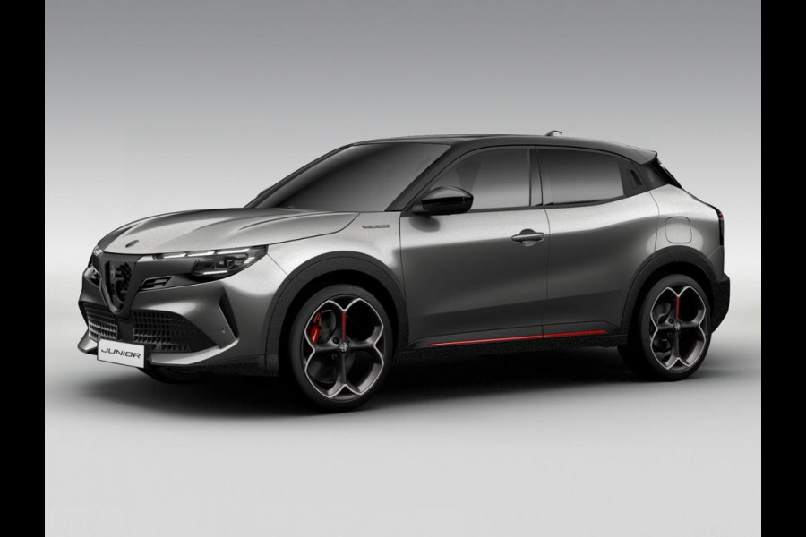 Alfa Romeo junior Elettrica Veloce 54 kWh 280pk Pack Tech | Pack Sport | Schuif/Kanteldak | Arese Silver