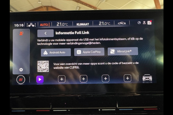 CUPRA Formentor 1.4 TSI e-Hybrid Essential PHEV APPLE CARPLAY STOELVERW LED 50000KM!!!