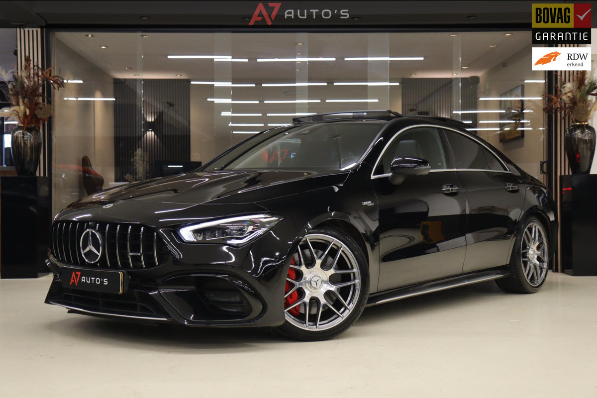 Mercedes-Benz CLA-Klasse AMG 45 S 4MATIC+ PANO/360CAM/BURM/MEMORY/SPORT/VOL