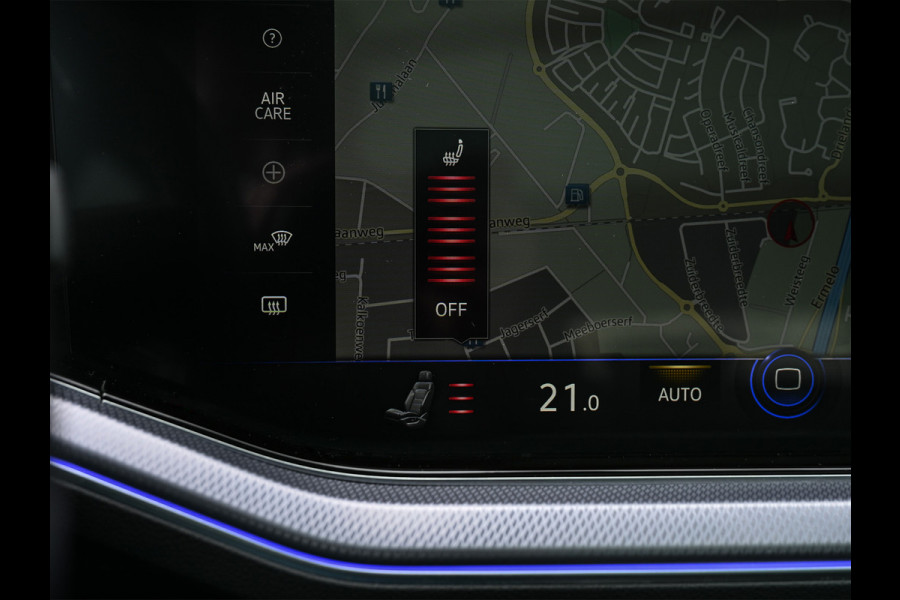 Volkswagen Touareg 3.0 TSi 4MOTION R · Panoramadak · Luchtvering · Adaptive Cruise Control · Memory Seats · Camera · Keyless entree · Blis · Ambian