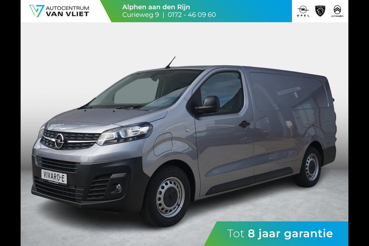 Opel Vivaro Electric L3 75 kWh | tot 8 jaar garantie | navigatie incl. Apple Carplay | airco | parkeersensoren | e-Call pakket | 3-zitplaatsen | rijklaarprijs