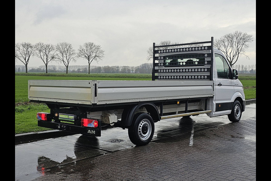 MAN TGE 35 2.0 L3 Open-Laadbak Trekhaak Airco 3-Zits Navi 140Pk Euro6!