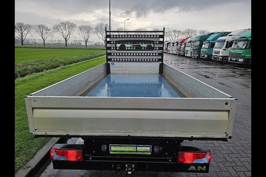 MAN TGE 35 2.0 L3 Open-Laadbak Trekhaak Airco 3-Zits Navi 140Pk Euro6!