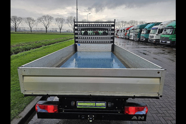 MAN TGE 35 2.0 L3 Open-Laadbak Trekhaak Airco 3-Zits Navi 140Pk Euro6!