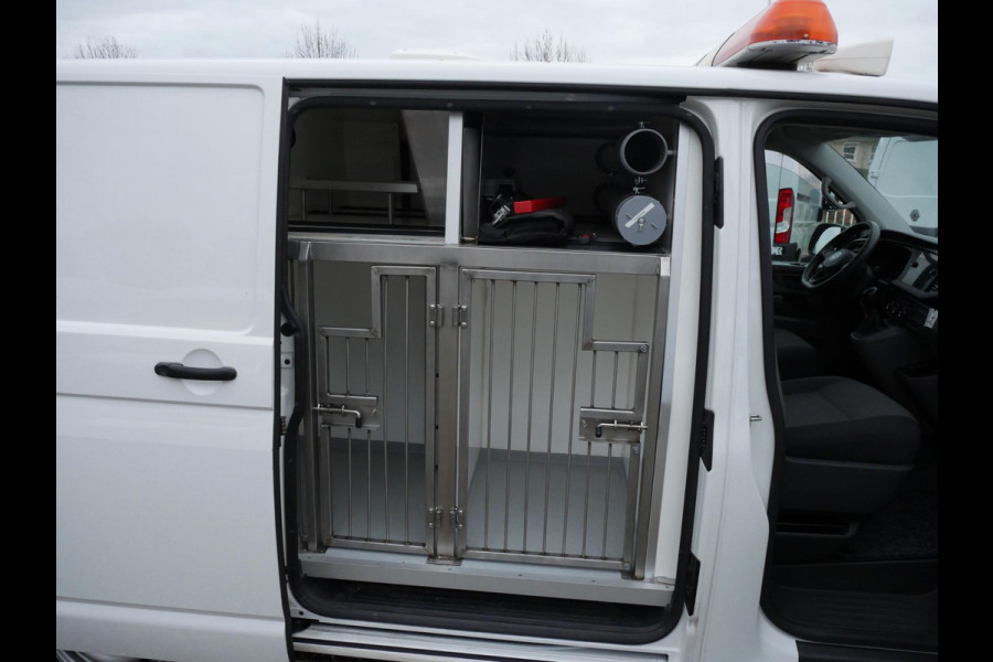 Volkswagen Transporter 2.0 TDI 150PK, L1H1, DSG-automaat, Airco, 2 x Schuifdeur, Dierenambulance-inrichting, Hondenvervoer